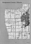 Sangamon County Index Map 001, Sangamon and Menard Counties 1992